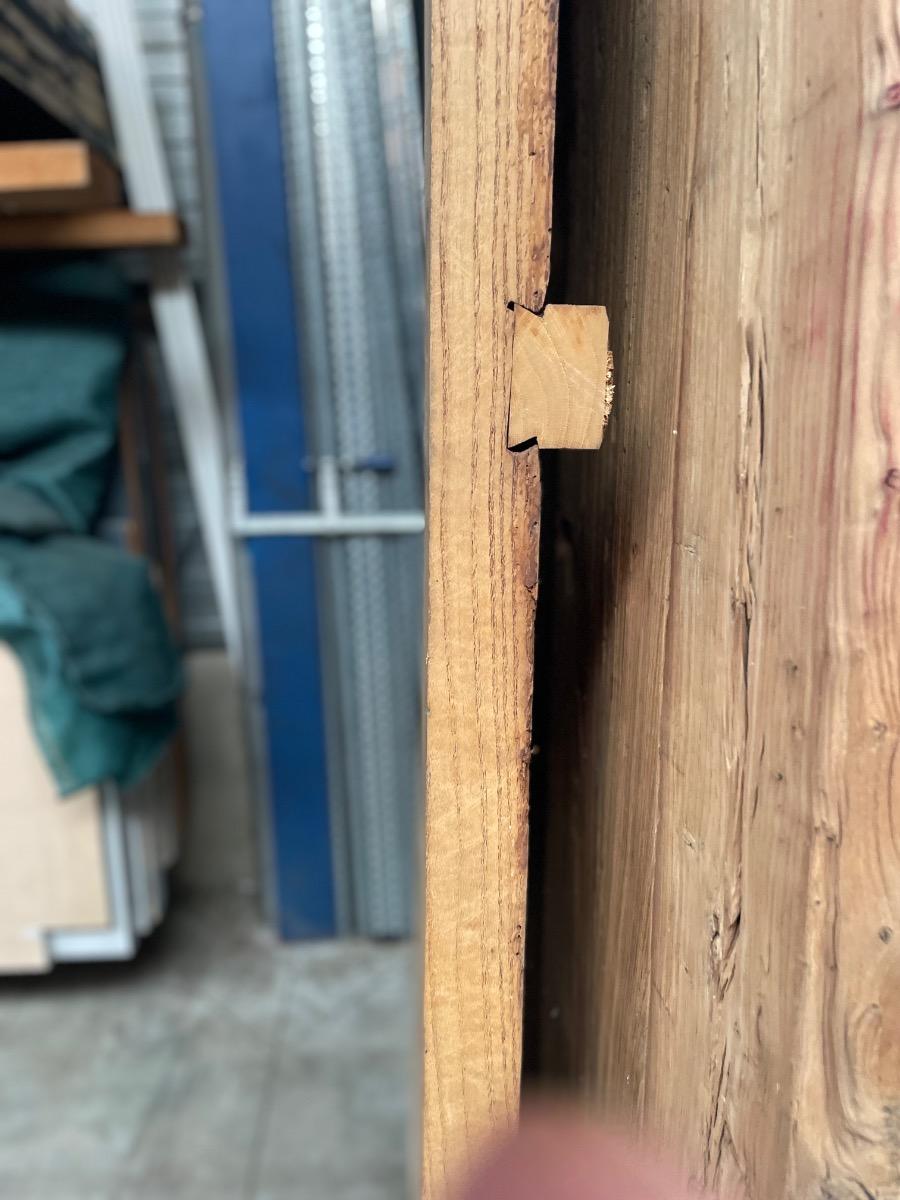  2 x Grote oude tafelbladen 