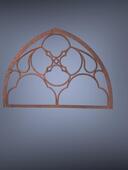 Iron window frame