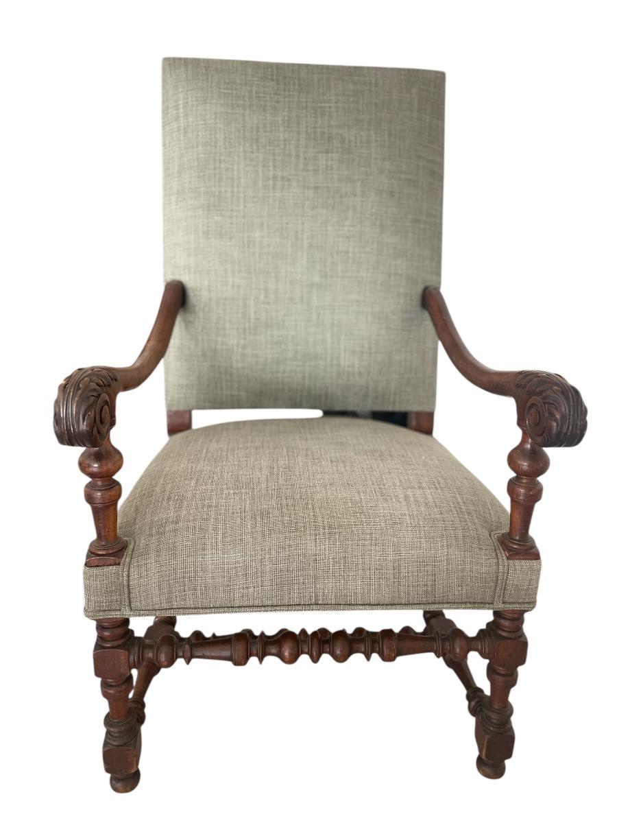 Pair of Louis XIV armchairs 