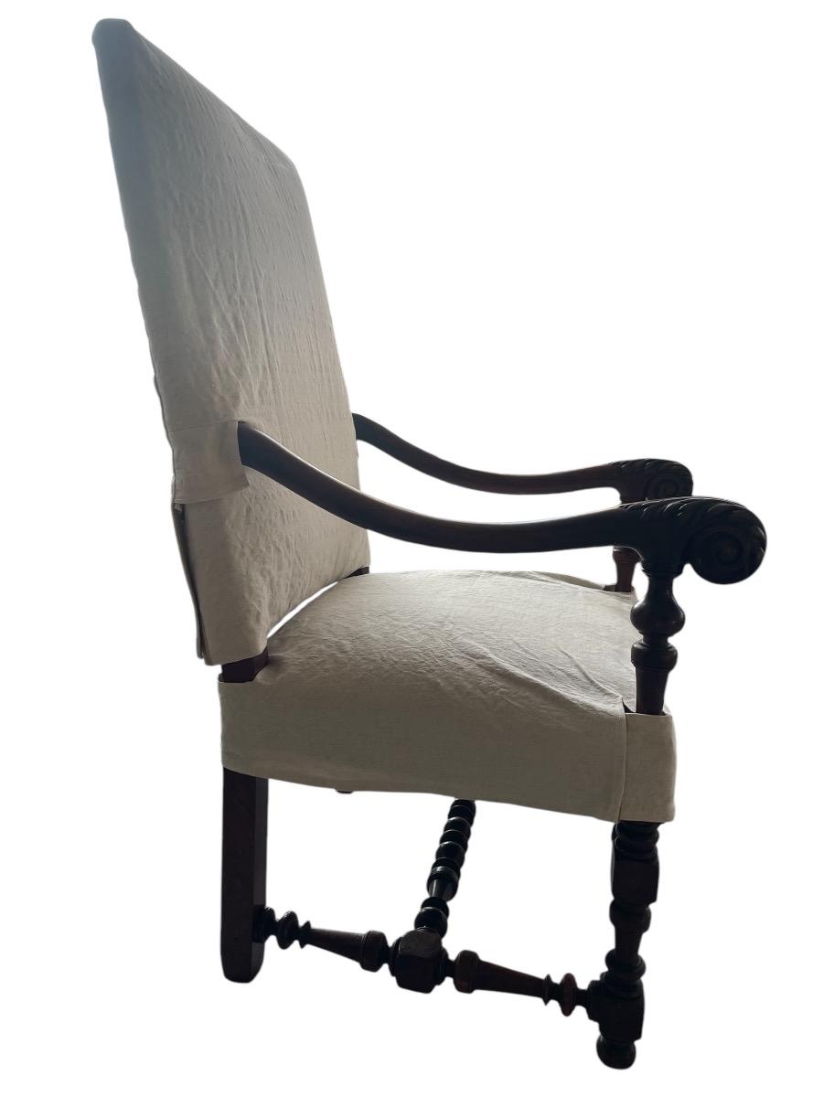 Pair of Louis XIV armchairs 