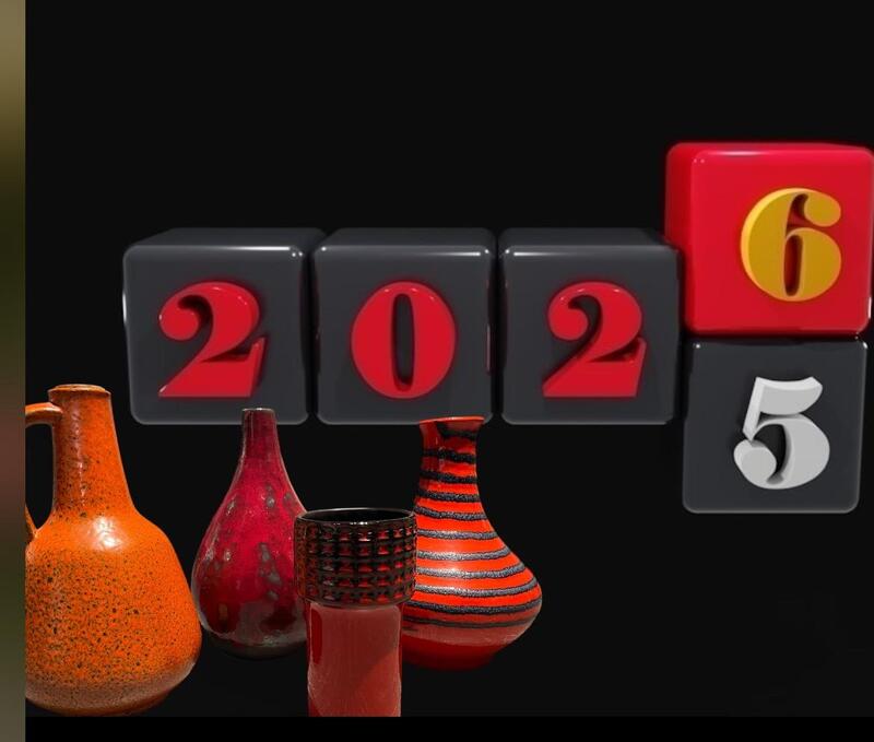 Rood aardewerk Ca 1950&1960