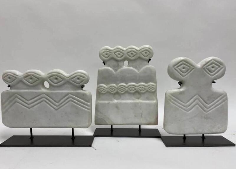 White Marble items 